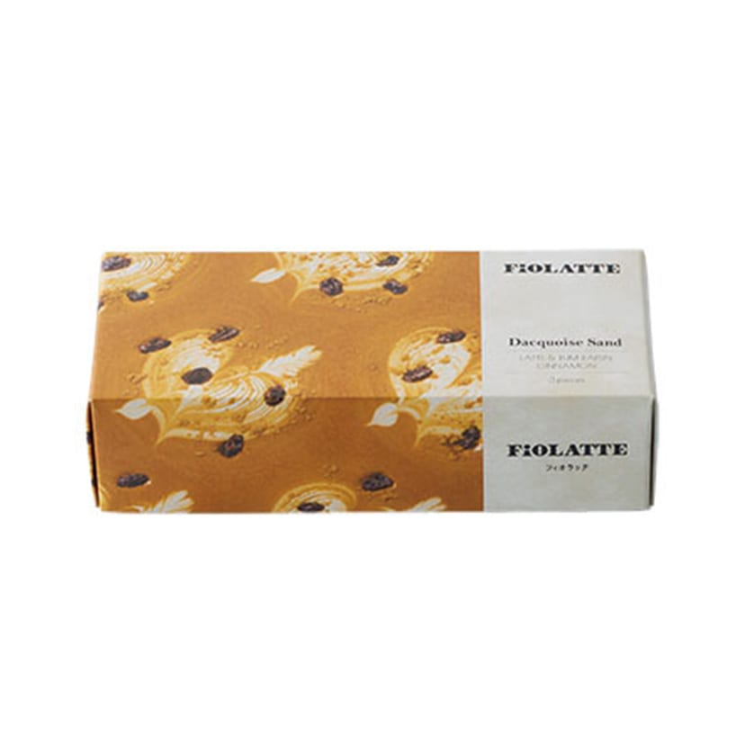 ダックワーズサンド｜ラテアートにヒントを得たお菓子