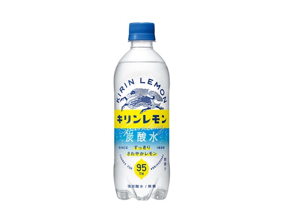 ペットボトル炭酸水ランキング第3位：キリンレモンスパークリング無糖