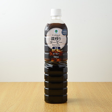 深炒りコーヒー無糖　900ml