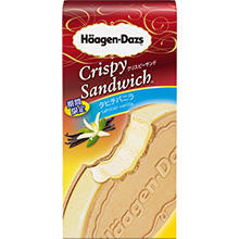 第8位：ハーゲンダッツ　「Crispy Sandwich タヒチバニラ」