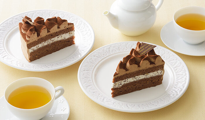 3.さくさく食感のチョコレートケーキ