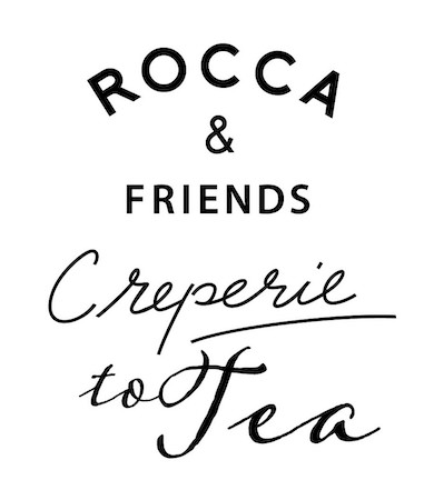 ROCCA&FRIENDS CREPERIE to TEAのロゴ