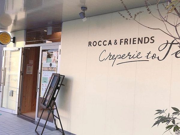 ROCCA&FRIENDS CREPERIE to TEA　名古屋店の外観