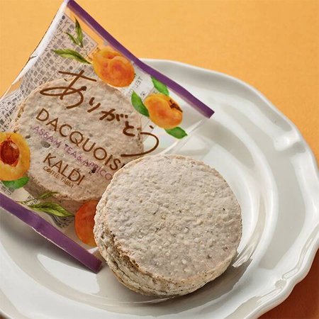 紅茶＆アプリコットダックワーズ　ありがとう　1p