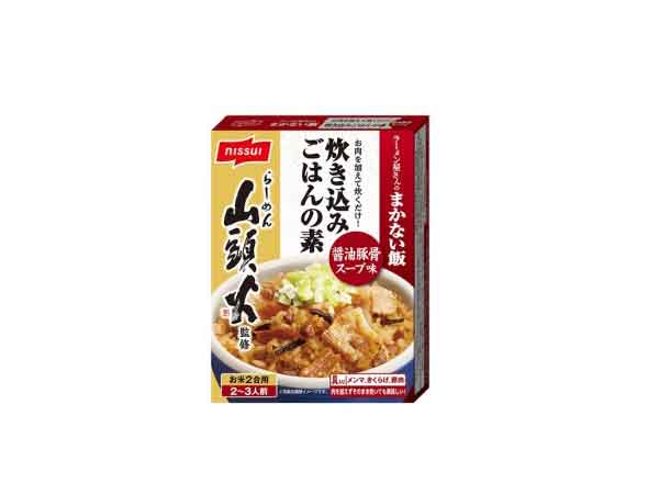 『日本水産ニッスイ』「ラーメン屋さんのまかない飯 醤油豚骨スープ味」