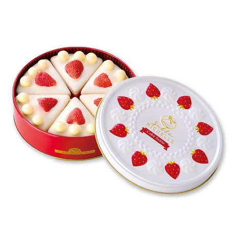 サブレミッシェル　ケーキサブレ缶　ホワイト