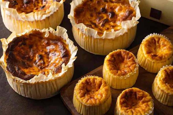 GAZTA・ガスタ バスクチーズケーキ(15cm/6〜8名様用) サイズの違い