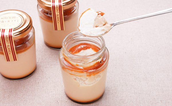 自由が丘モンブラン　自由が丘プリン 3個入　贅沢な4層仕立て