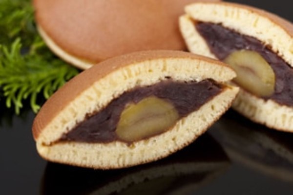 麻布青野総本舗　化粧箱 どら焼き･栗どら焼き 詰合せ どら焼き2・栗どら焼き2入